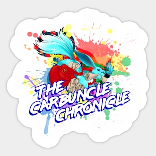 The Carbuncle Chronicle Rainbow T-Shirt Sticker